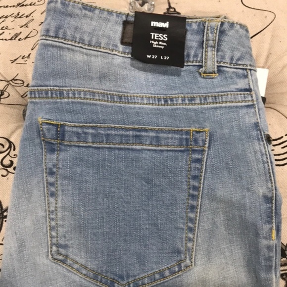 Mavi TESS High Rise Skinny Jeans - Picture 3 of 8